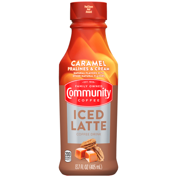 Community® Coffee Caramel Pralines and Cream Iced Latte 13.7 fl oz