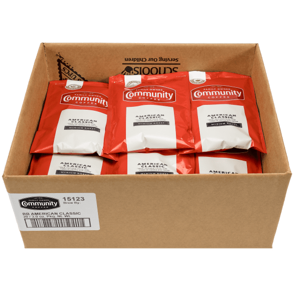 Community® Coffee American Classic® Medium Roast Frac Pack 3 oz 20 ct Box