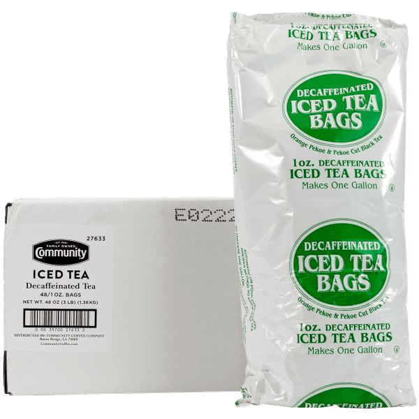 Community® Iced Tea Decaffeinated Tea Bag 1 oz 48 ct Box