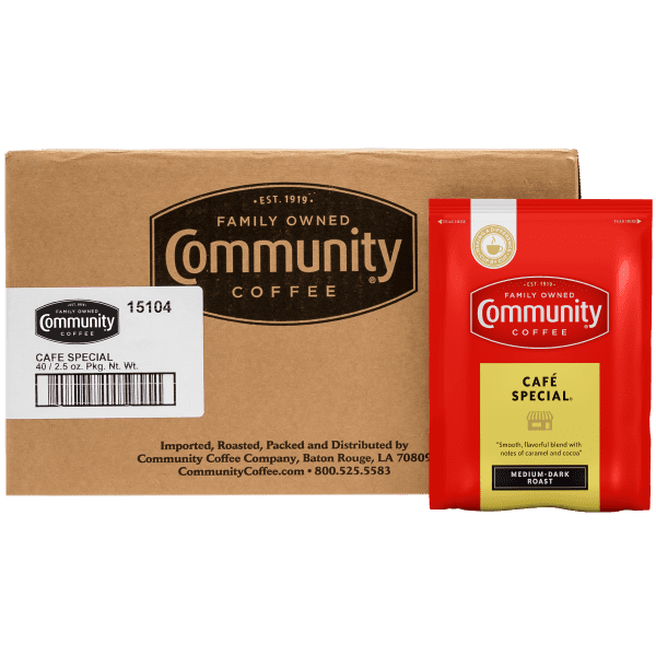 Community® Coffee Café Special® Medium-Dark Roast Frac Pack 2.5 oz 40 ...