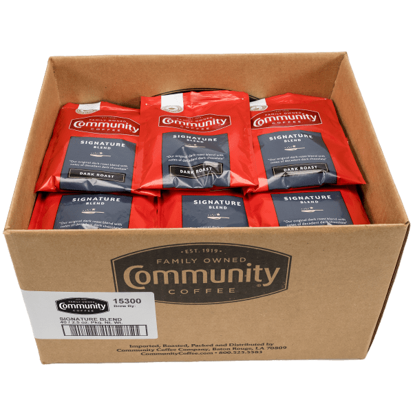 Community® Coffee Signature Blend Dark Roast Frac Pack 2.5 Oz 40 Ct Box