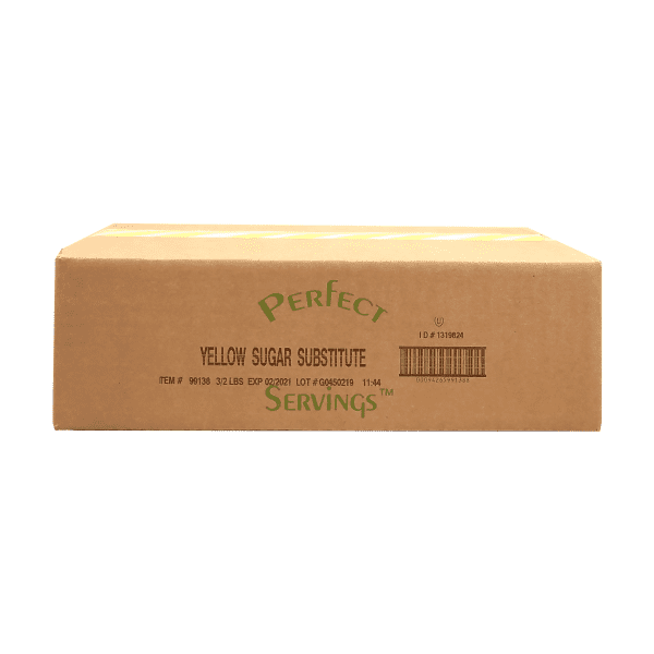 Perfect Servings® Yellow Sugar Substitute 2 lb 3 ct Box