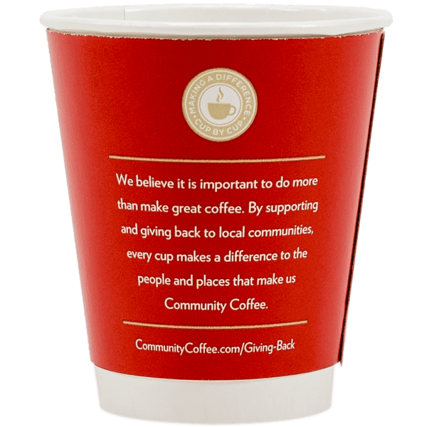 Community® Coffee Hold & Go® Double Wall Paper Hot Cup 12 fl oz 600 ct