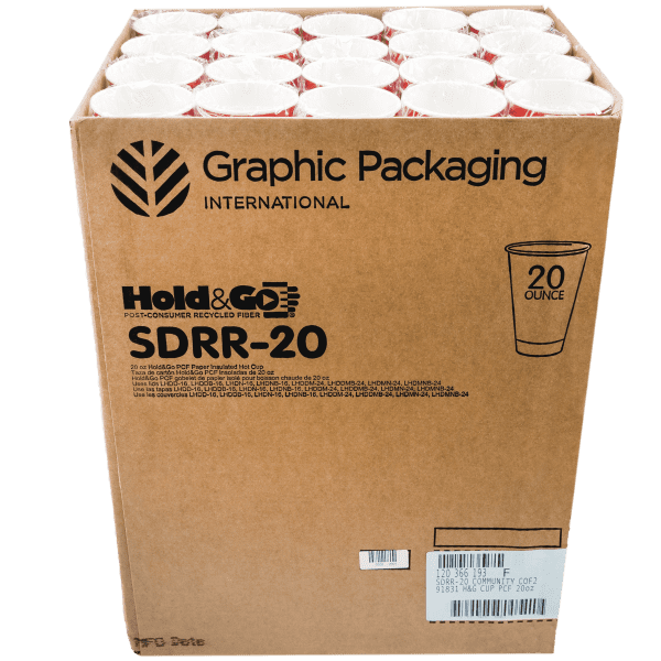 Paper Coffee Cups | 20 oz. | 50ct. | Community Coffee