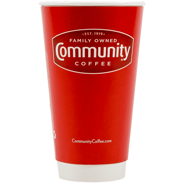 Paper Coffee Cups | 20 oz. | 50ct. | Community Coffee