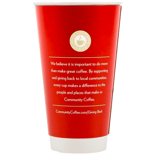 Paper Coffee Cups | 20 oz. | 50ct. | Community Coffee