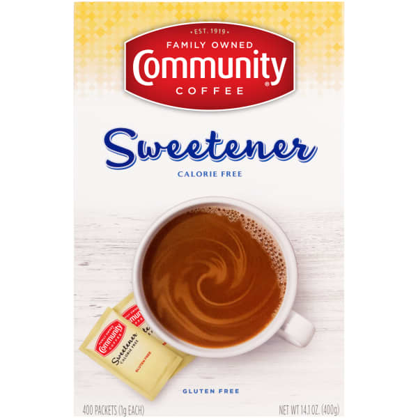Community® Coffee Yellow Sweetener 400 ct Box